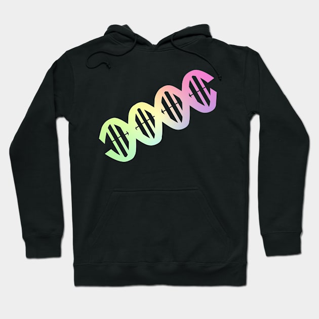 DNA Double Helix Hoodie by ScienceCorner